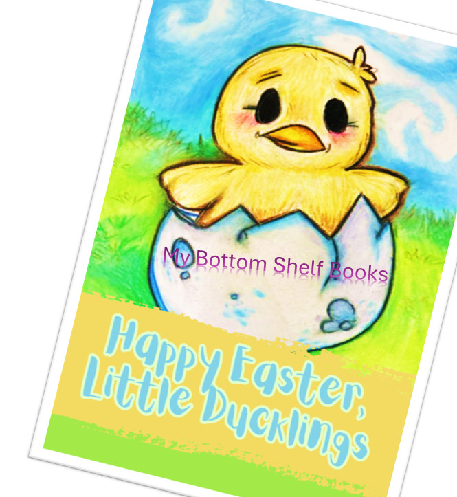 DIGITAL Happy Easter Little Duckling SPRING THEME Greet Card MBSB-PRINTING REQ’D