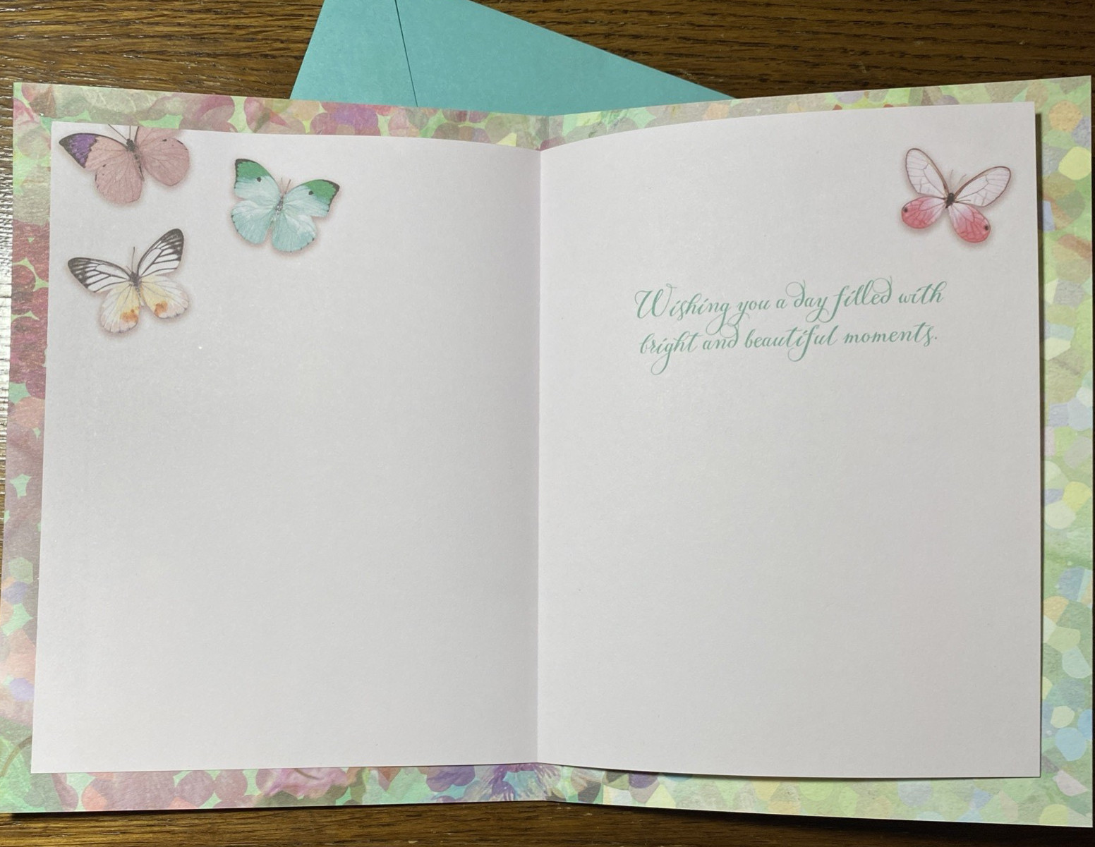 HAPPY BIRTHDAY day filled with bright and beautiful moments butterflies Glitter
