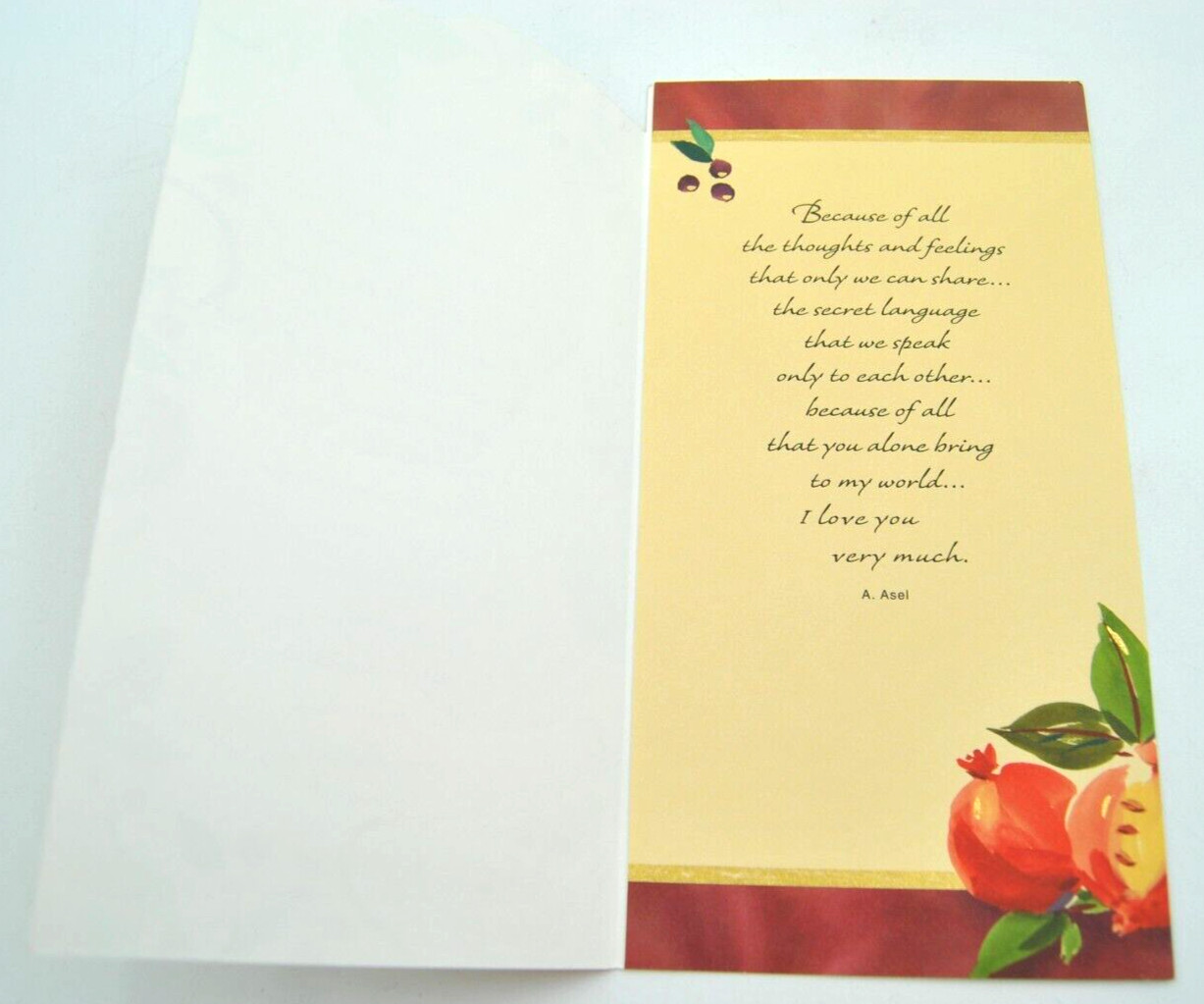 (10) Hallmark BETWEEN YOU AND ME Family,Love,Friend,Wedding,Support Cards NEW