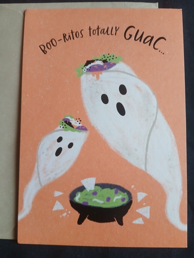American Greetings Halloween Card Hope Your Day Stuffed Full Of Scary Good Fun