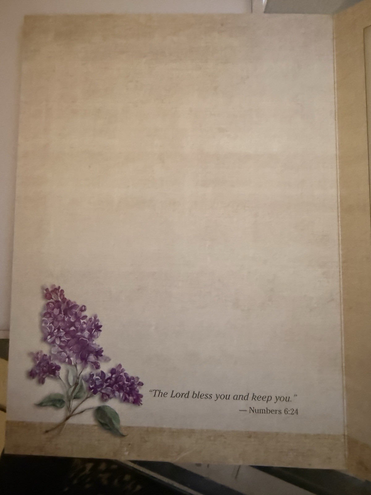 “Thinking of you” – Pretty flower bouquet – Approx 5.5″ X 7.5″ – Friendship Card