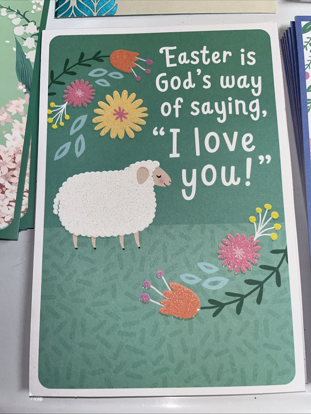 45 Religous Easter Holiday Cards, 7 Styles, DaySpring brand w Matching Envelopes