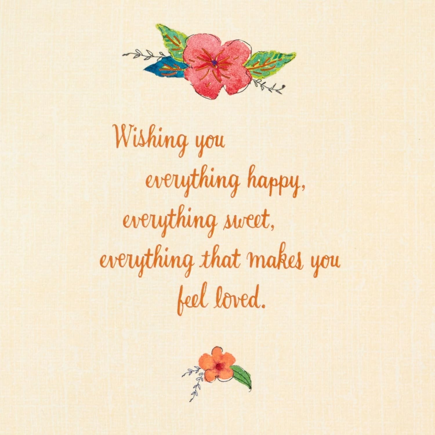 Heartfelt Floral Mother’s Day Card with Reusable Stake & Matching Envelope