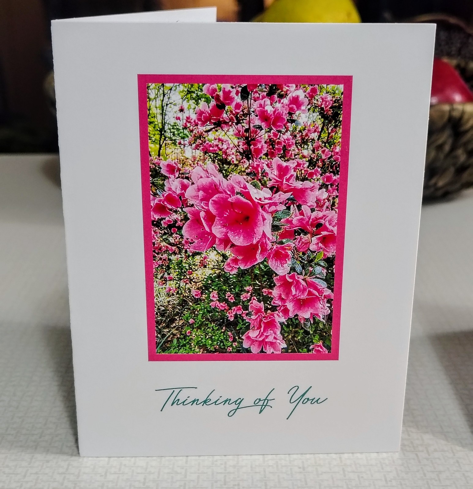 Beautiful Flower Photo Greeting/Note Cards With Envelopes Multicolored 9 Count