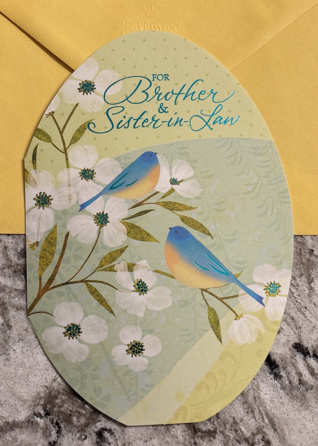 Easter For Brother And Sister In Law Blessings ❤️ 5.5”x8” Hallmark Greeting Card