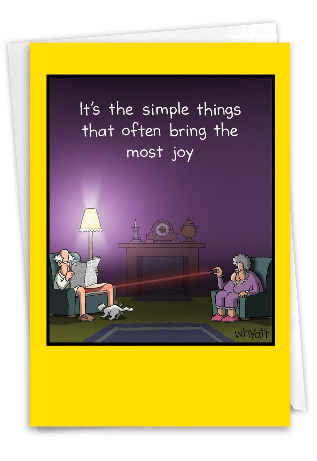NobleWorks Funny Birthday Greeting Card with 5 x 7 Inch Envelope (1 Card) Bday C