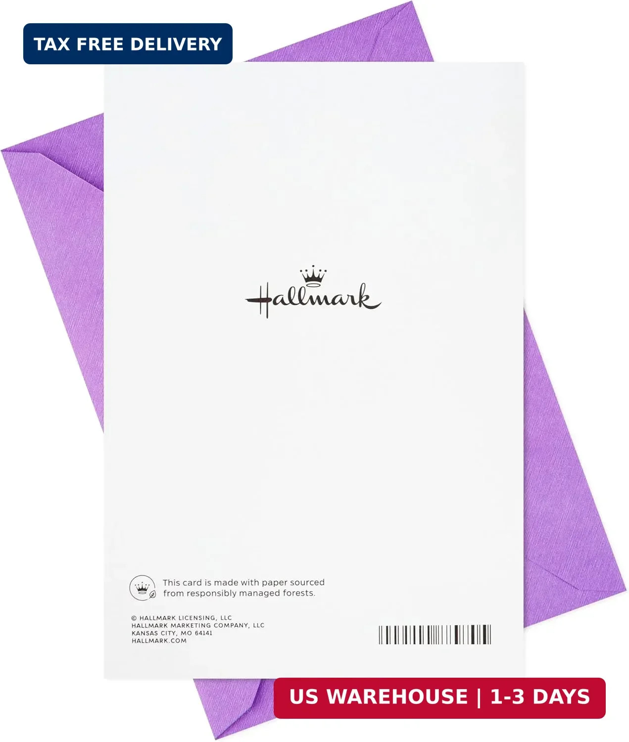 Hallmark Anniversary Card for Husband, Wife, Boyfriend, Girlfriend (Happy Place)