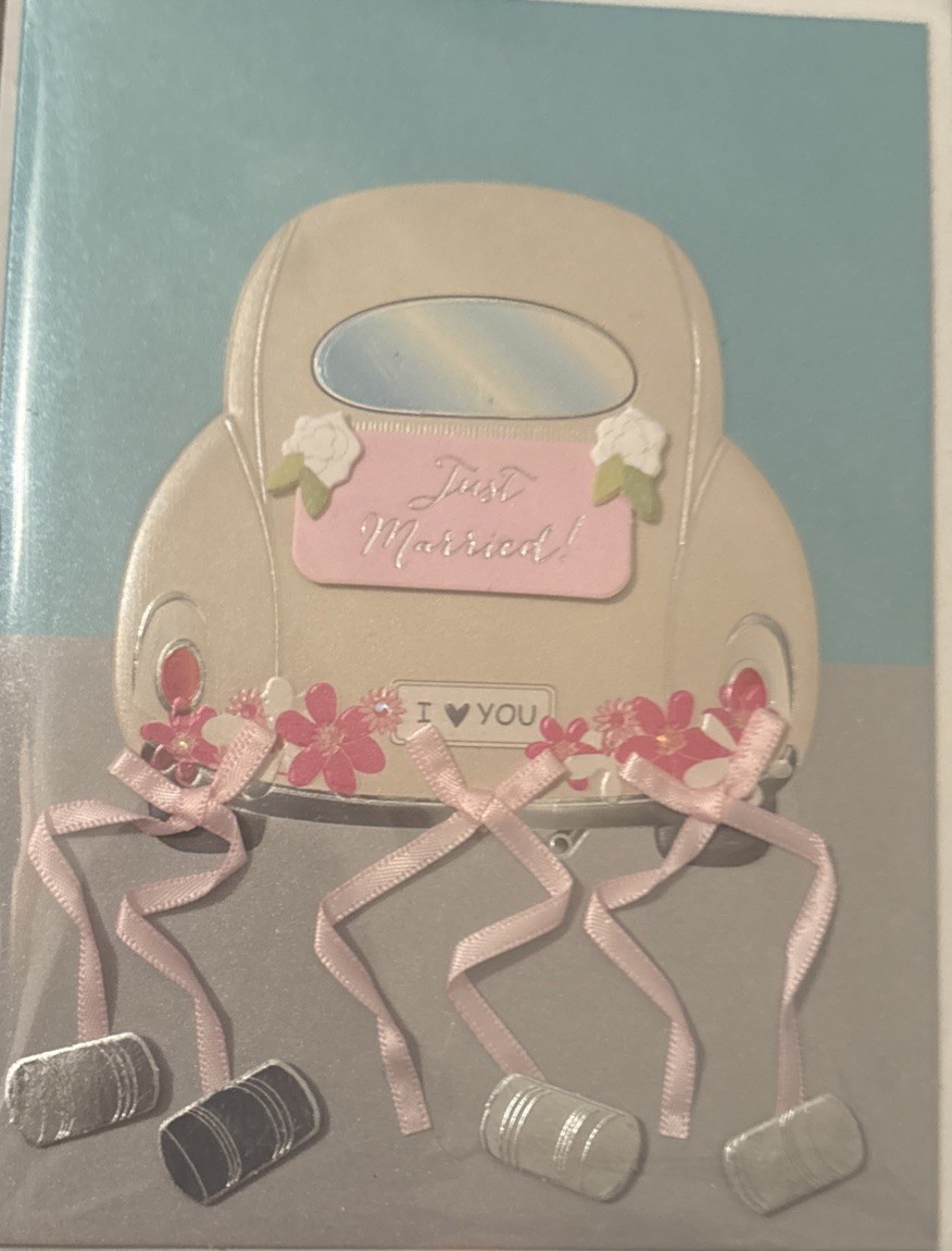 Papyrus~Just Married~…Love Laughter & Happiness Congrats On Your Marriage