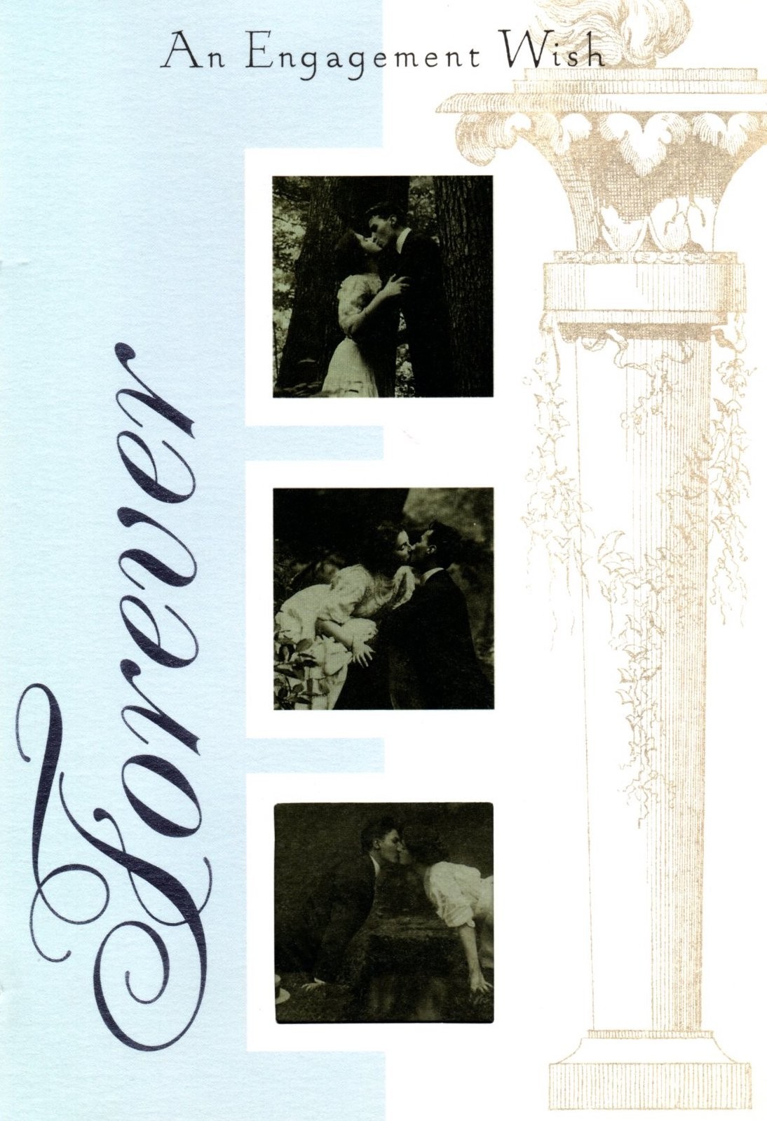 Congratulations Engagement Forever Engaged Couple Hallmark Greeting Card