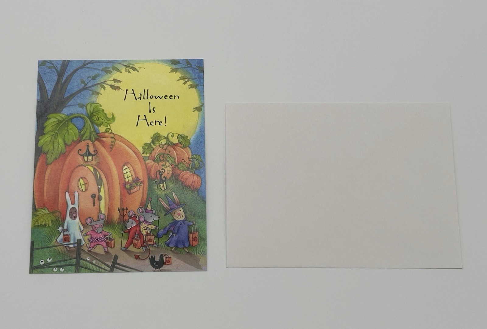 Happy Halloween Card – with white envelope