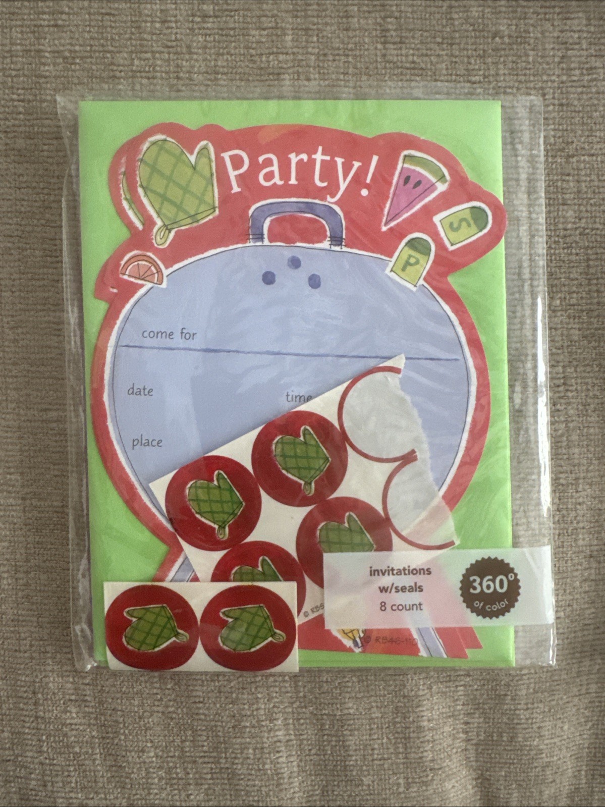 Assorted Invitation & Envelopes Golf Hula Cookout Christmas Fiesta Poker Casino