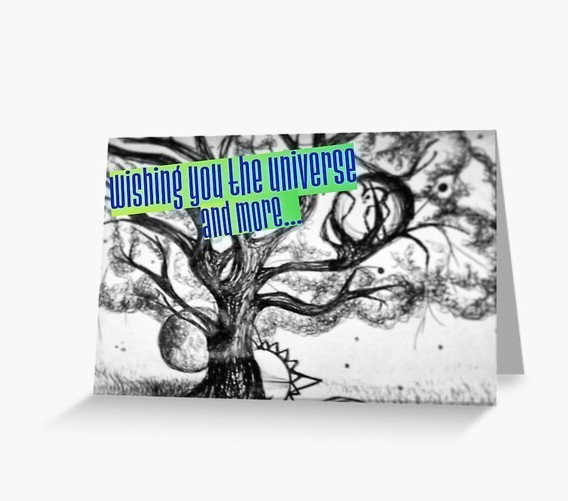 DIGITAL Wishing you the Universe and More Happy BIRTHDAY e-Card**PRINT REQ’D**
