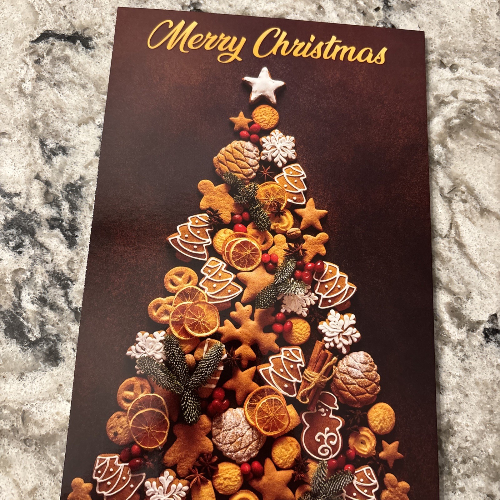 Merry Christmas All The Love Wishing 5”x7.75″ Stockwell Greeting Card