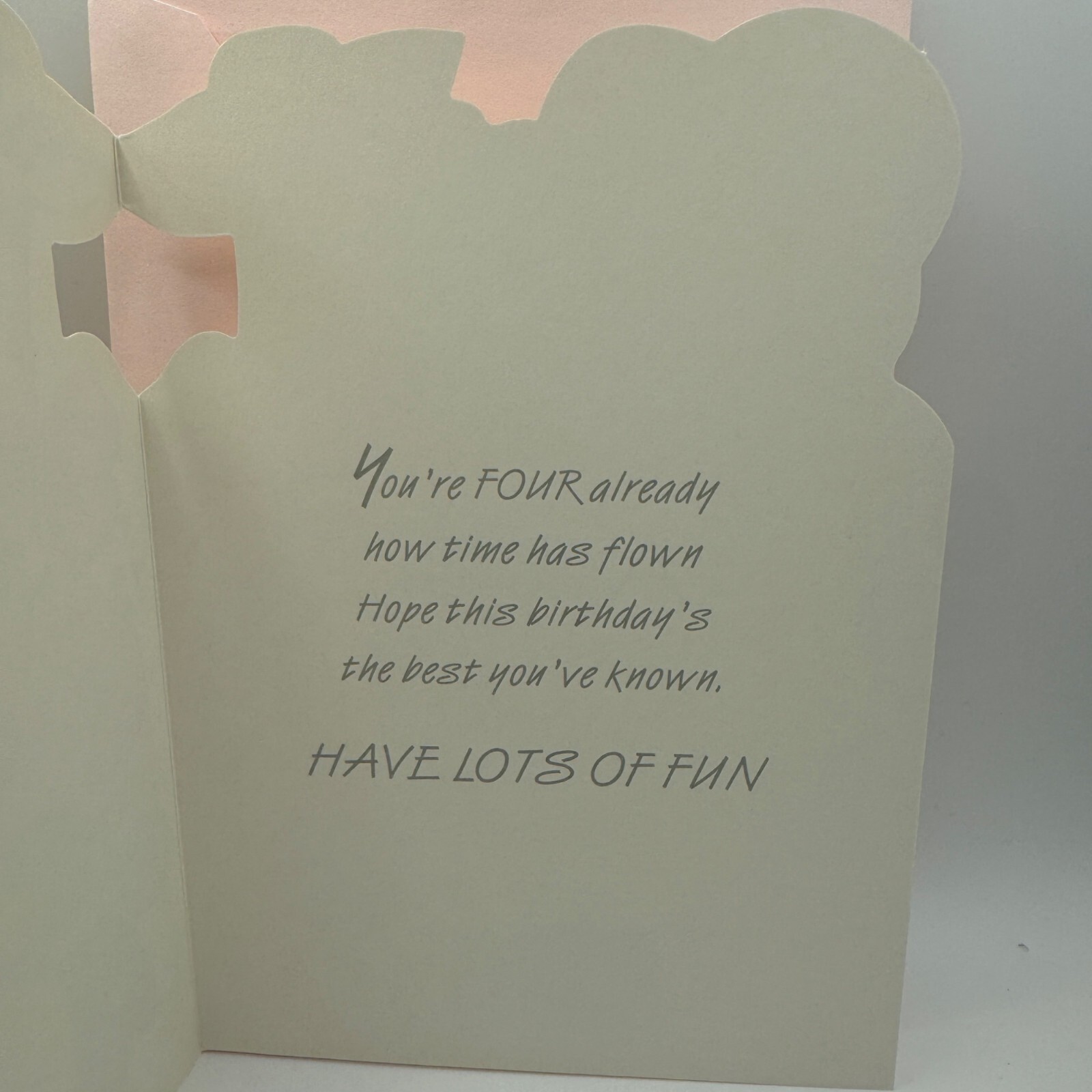 Children’s Birthday Card With Animals & Balloons For 4-Year-Old By Academy Greet