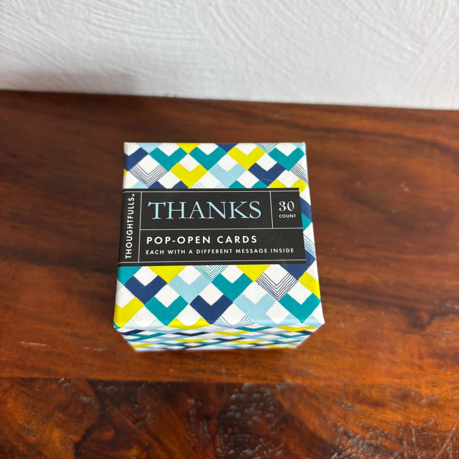 Compendium ThoughtFulls Thanks Pop-Open Cards 30 Count Gratitude Notes New