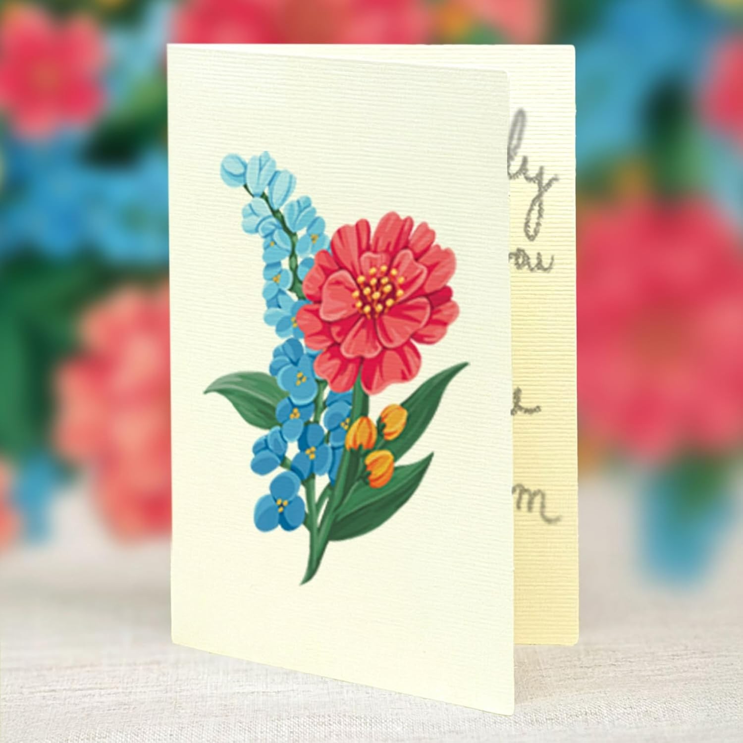 Unique 6 Inch Floral Pop-Up Card – Perfect Gift for Any Celebration or Thank You