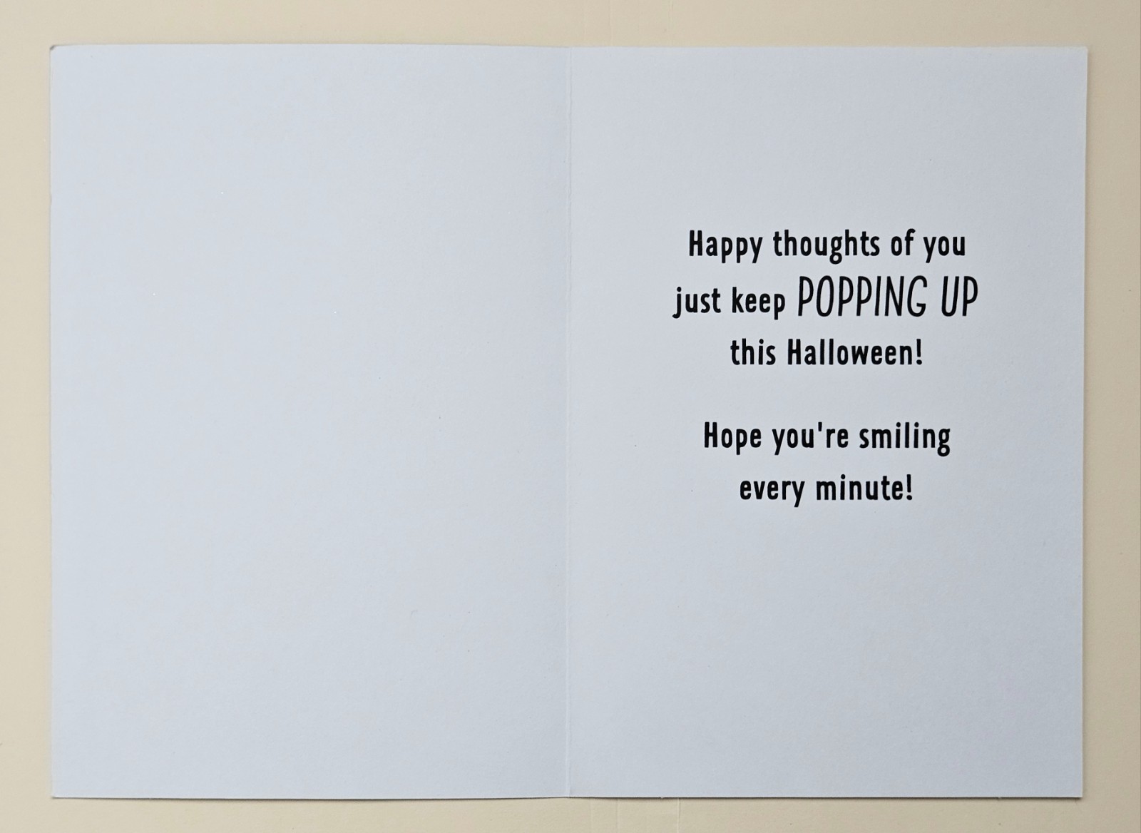 Happy Halloween / Greeting Card (incl. Envelope 7×5″)