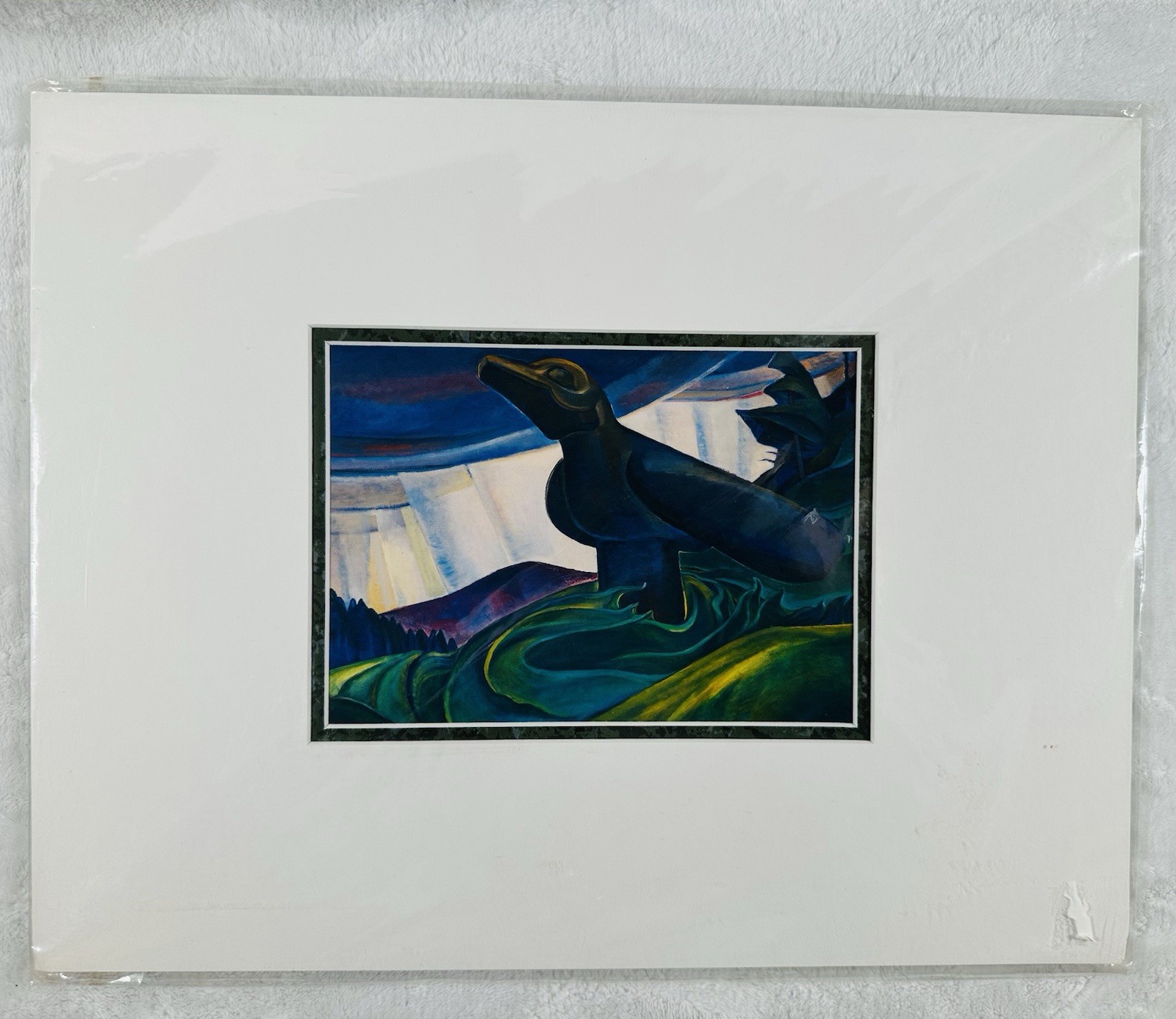 Emily Carr Blank Card/Postcard Canadian Art Connection On Mat 11×14 Lot Of 4