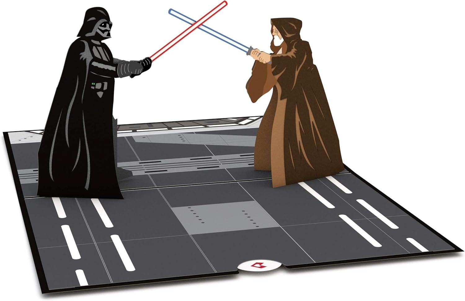 Lovepop Star Wars Obi-Wan vs. Darth Vader Pop-Up 3D Greeting Card