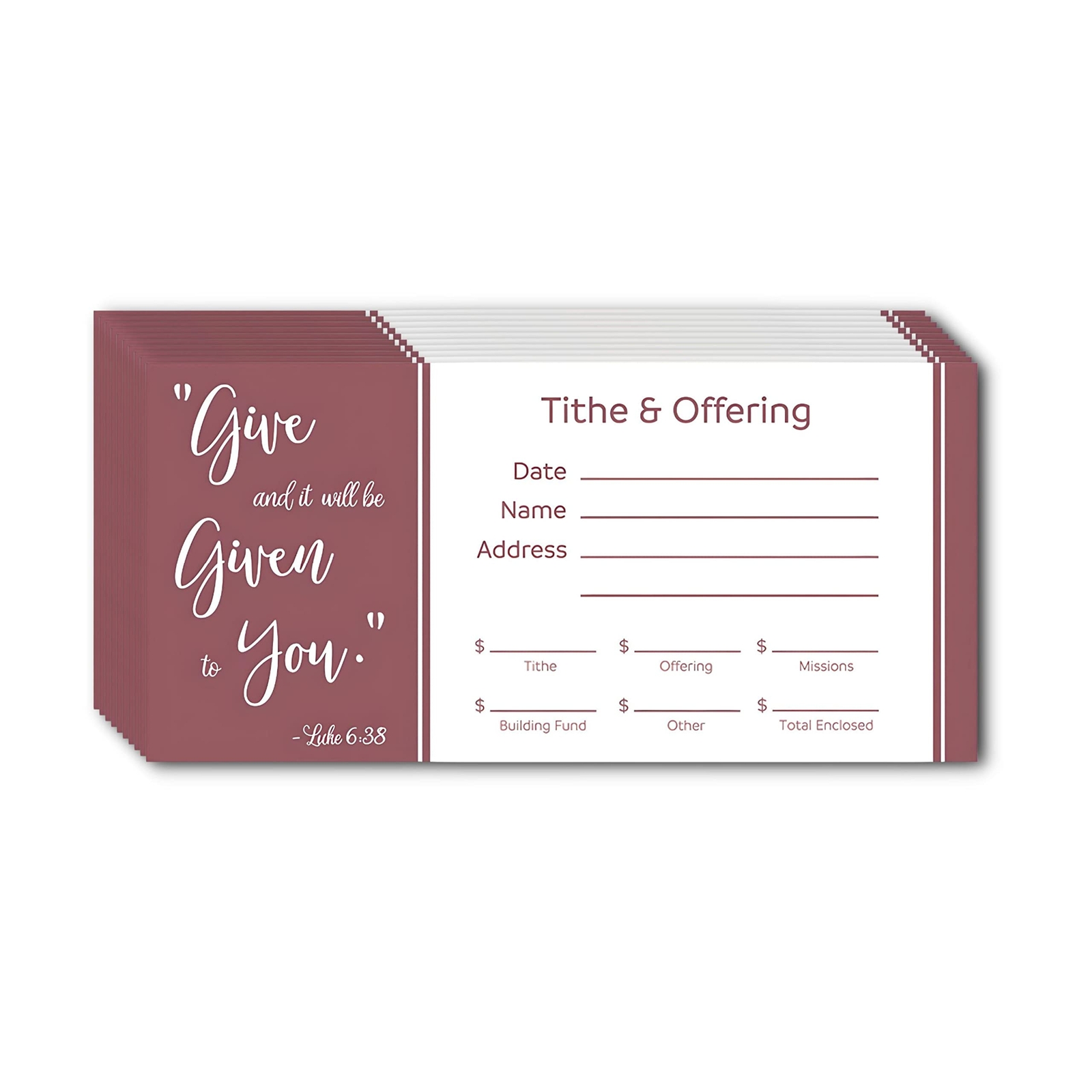 Swanson Christian Products Cash Envelopes For Tithes And Offering Church Supp…