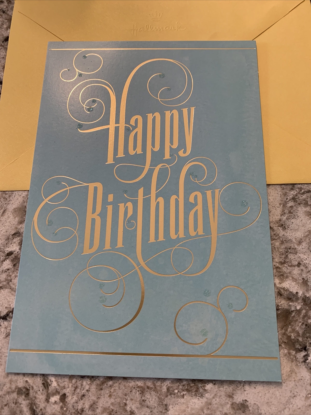 Happy Birthday Friend Dad Brother Son Uncle Aunt 5.5”x8” Hallmark Greeting Card