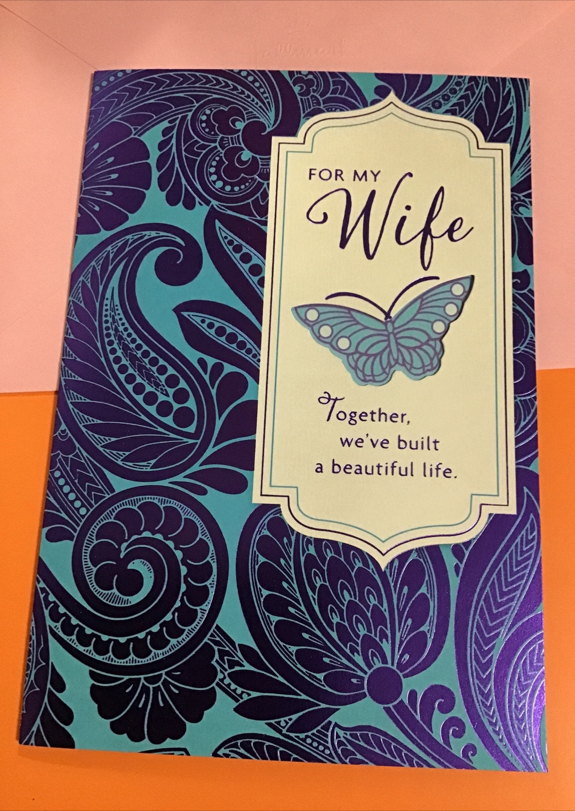 Mother’s Day For My Wife WITH TRACKING My Love 5.5”x 8” Hallmark Greeting Card