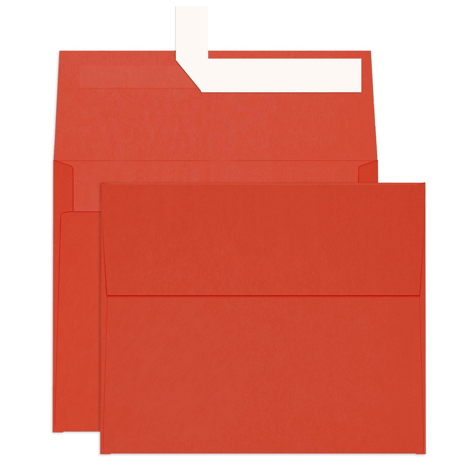 Red A2 Envelopes Self Seal 100 PCS 120 GSM 4.375×5.75 For 4.25×5.5 Card
