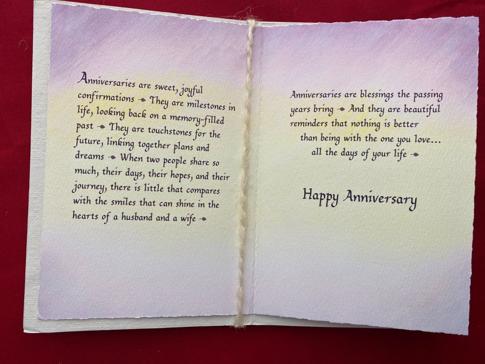Couple Happy anniversary Blue Mountain Arts Greeting Card