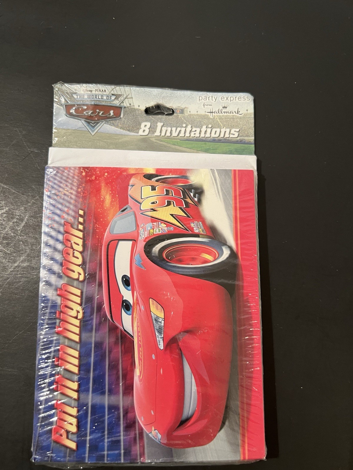Disney Cars Party Invitations “Put It In High Gear” 8 Count + Envelopes Hallmark
