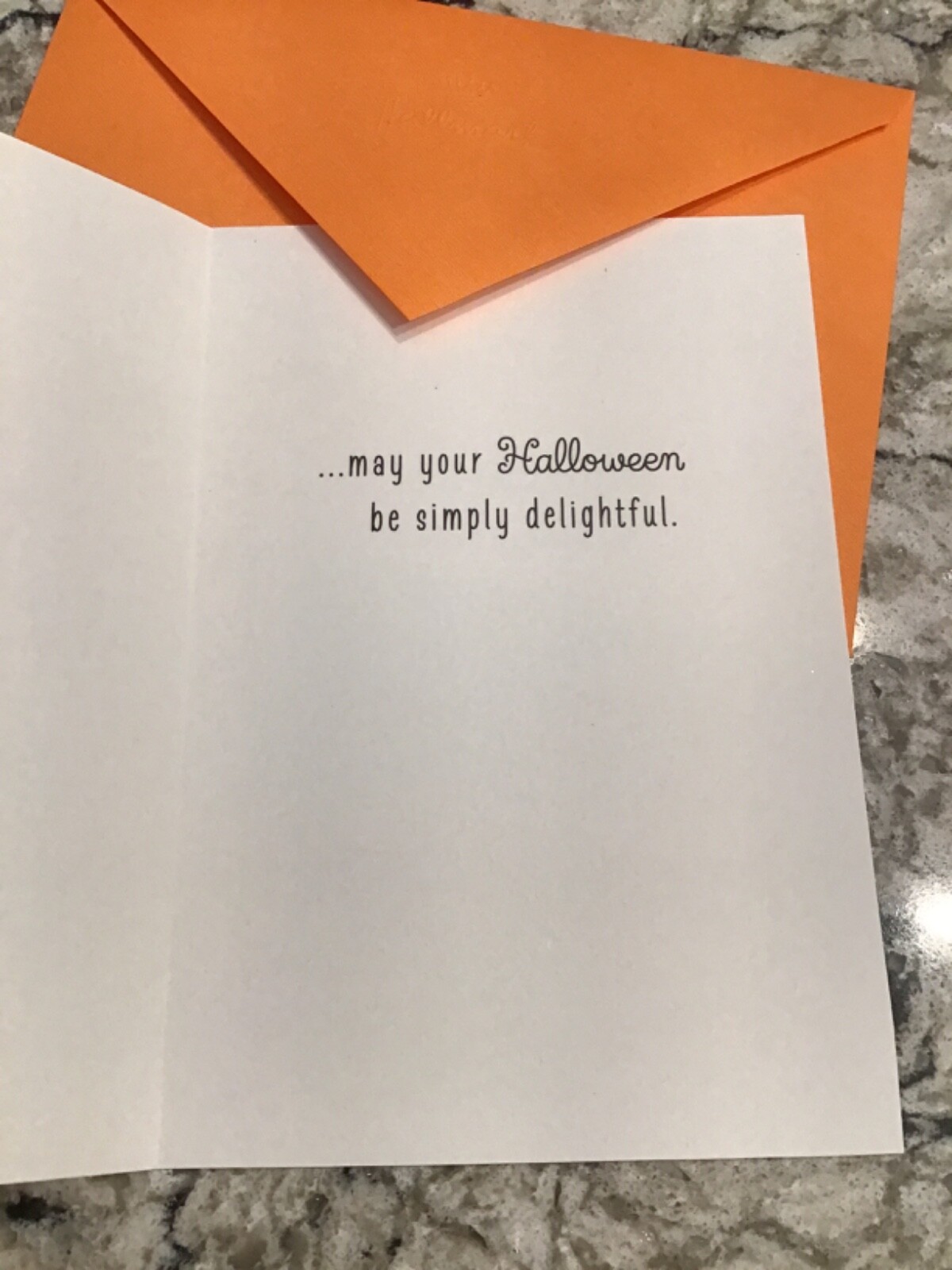 Happy Halloween Fun And Surprises Delightful 5”x7” Hallmark Greeting Card