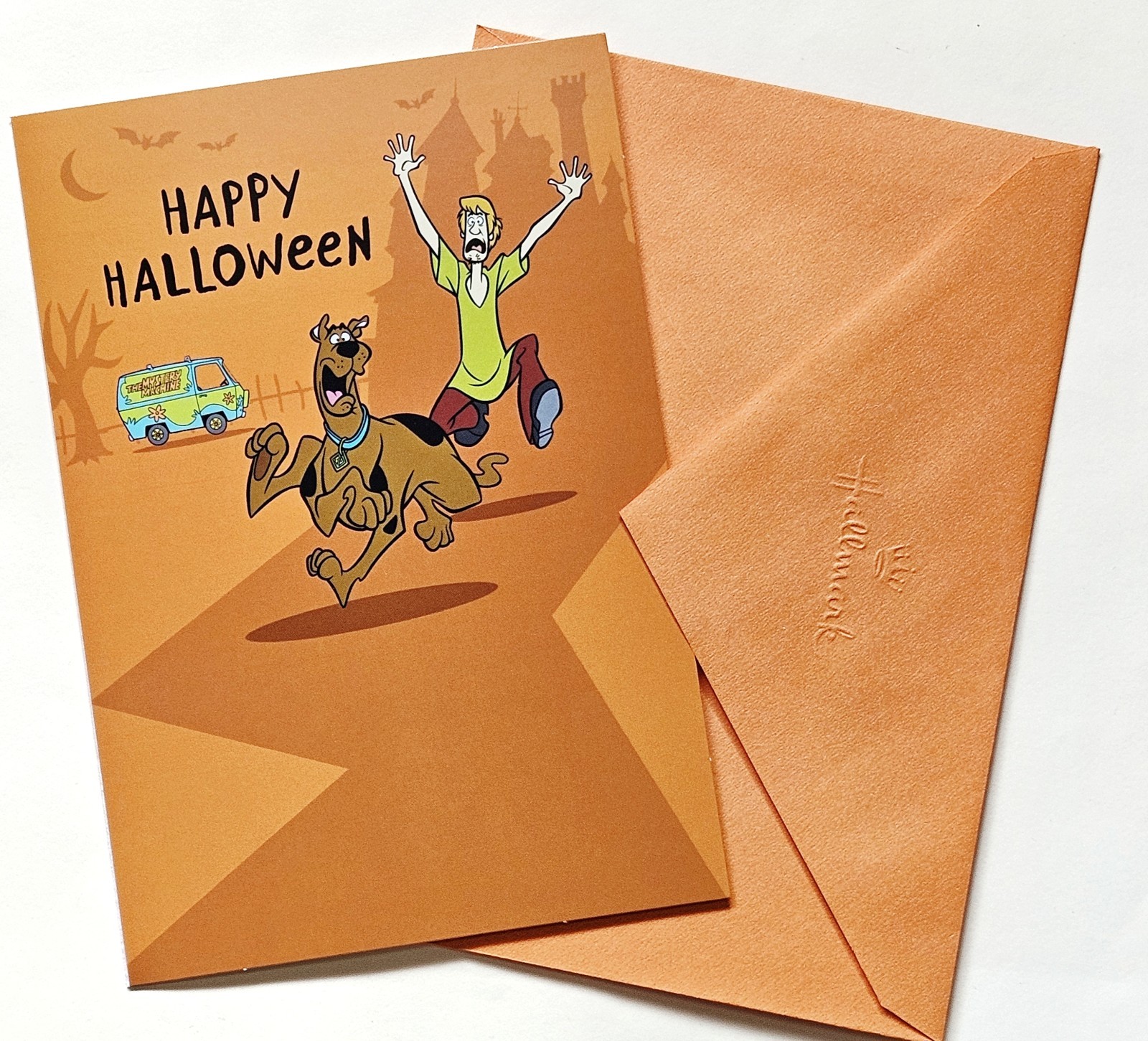 Happy Halloween / Scooby-Doo Greeting Card (+ Envelope 7×5″)