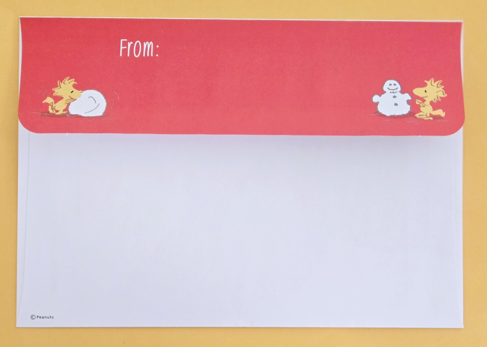 Peanuts “Snoopy & Friends” Merry Christmas Greeting Card (+Envelope 5×7″).