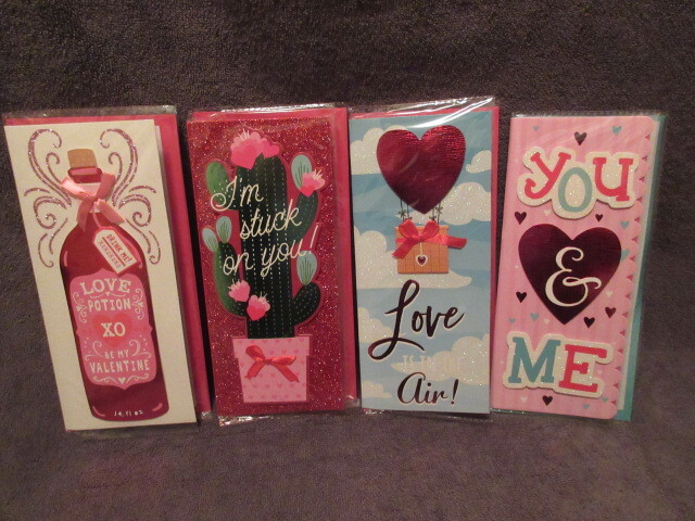 Voila Valentine’s Day Card 3D ~ You Pick ~ 4 Different Varieties New sealed