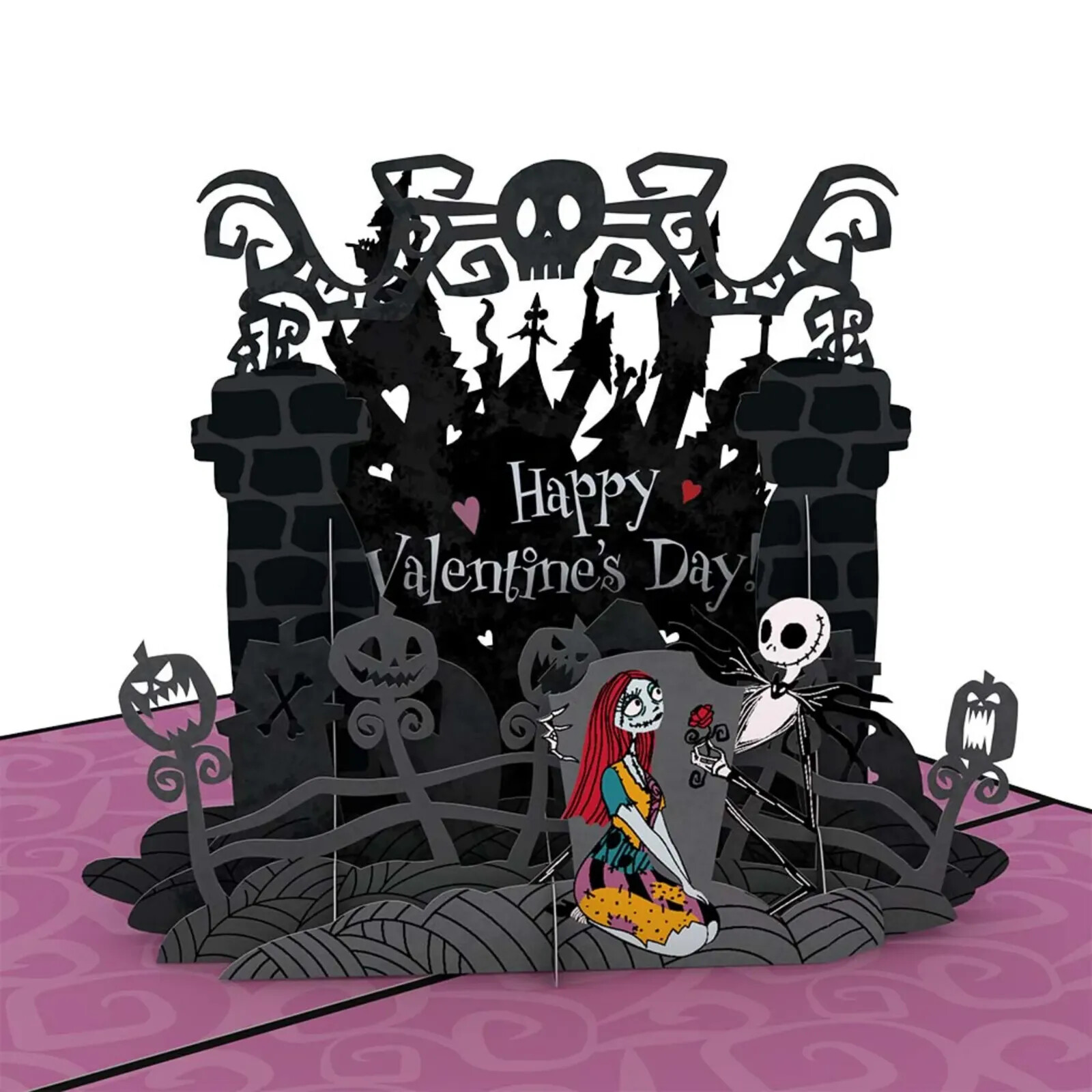 Lovepop Disney Tim Burton’s Nightmare Simply Meant To Be 3-D Pop-Up Card