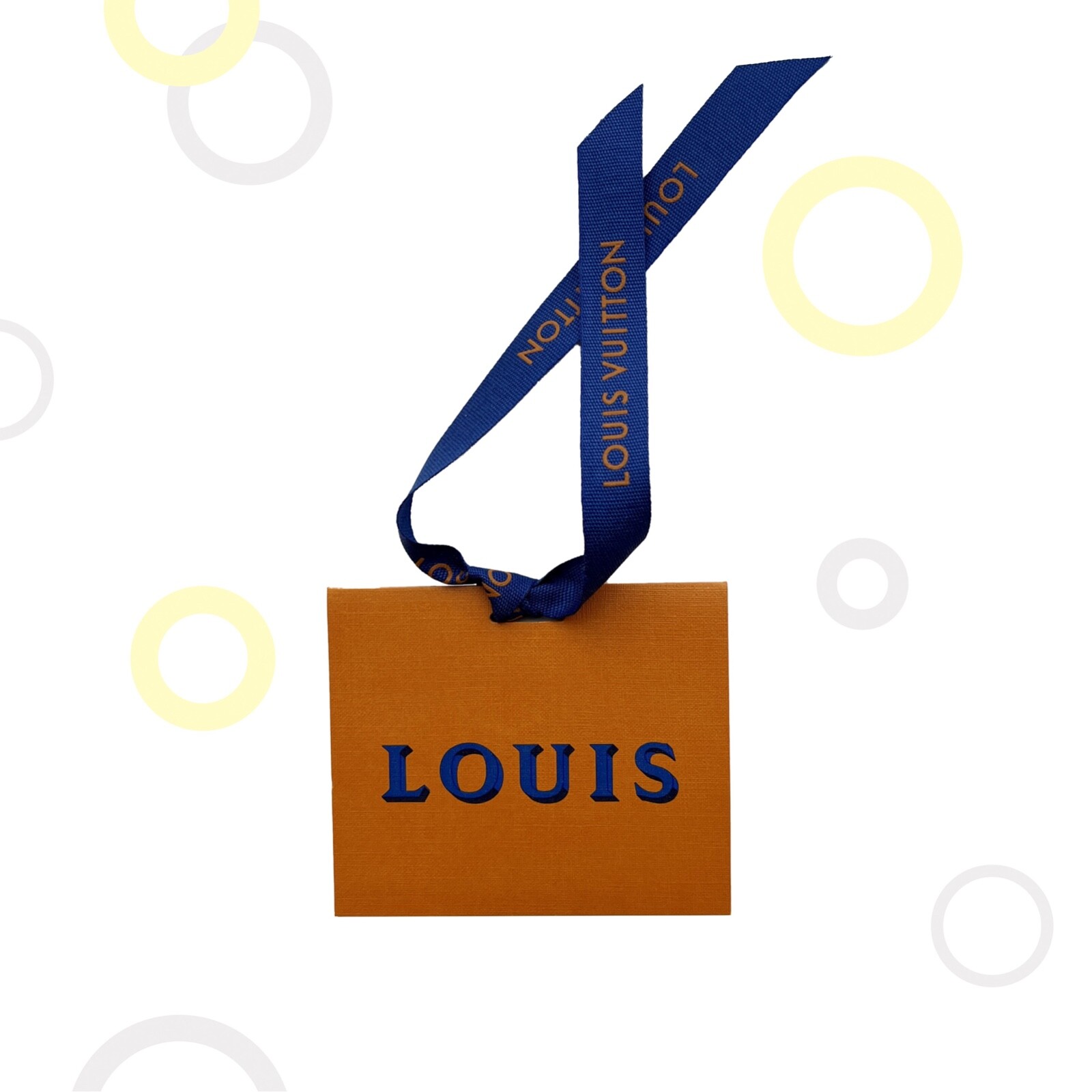 Louis Vuitton Gift Card Note Card & Envelope White