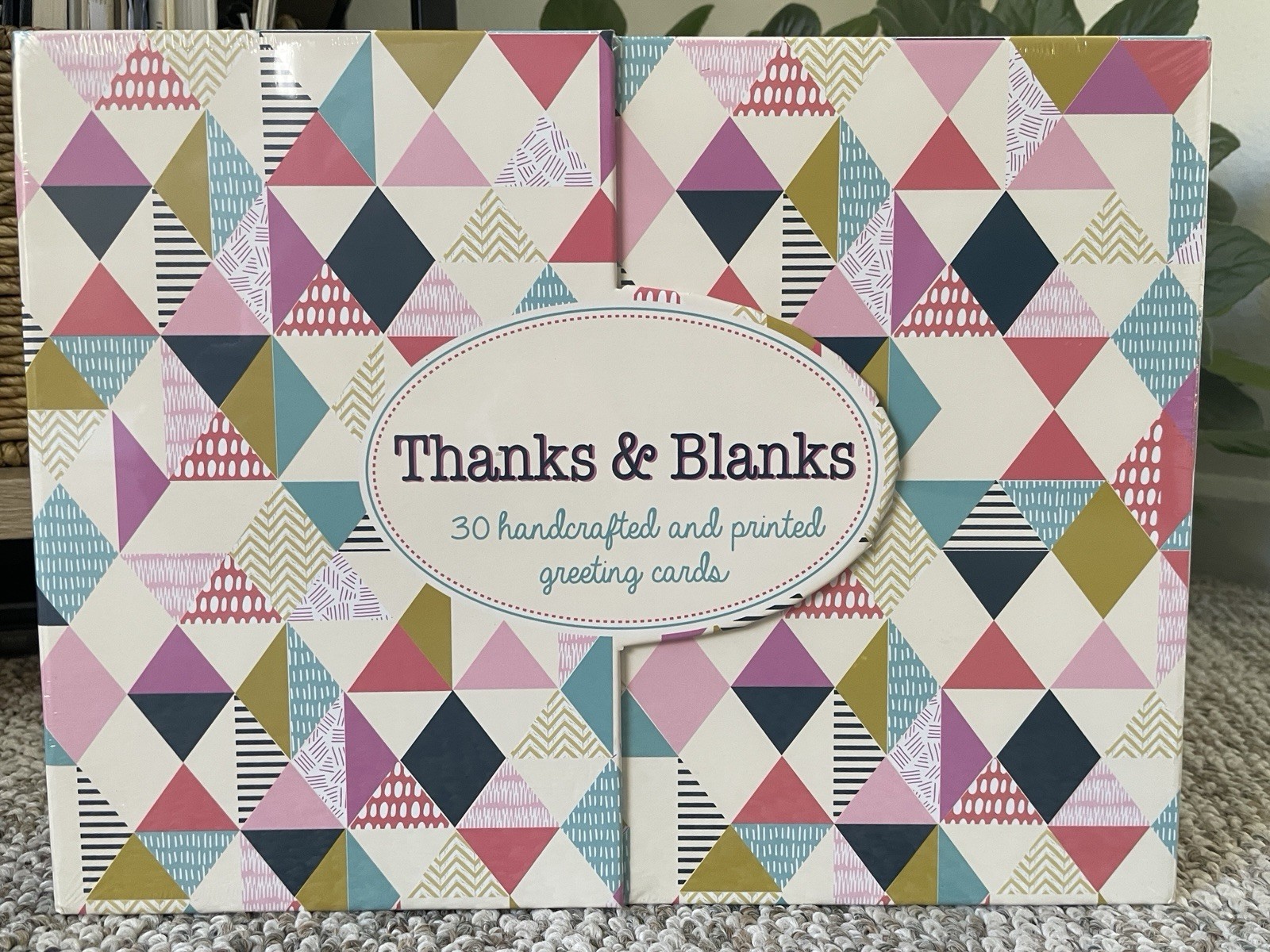 30 Handcrafted/Printed Variety Pack Thanks & Blanks Greeting Cards w/ Envelopes