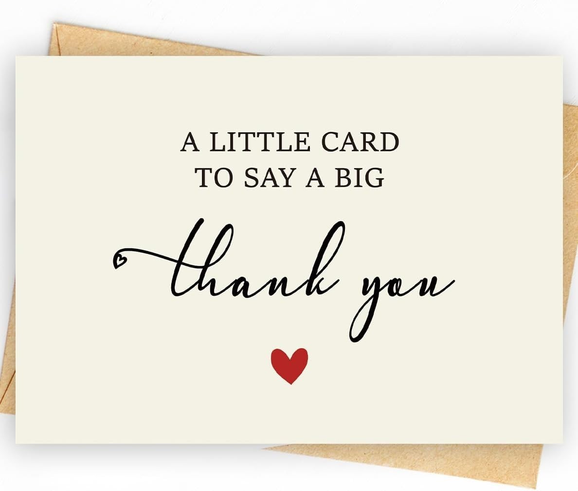 25 Pack Thank You Cards with Envelopes for Baby Shower Wedding Teacher Gifts