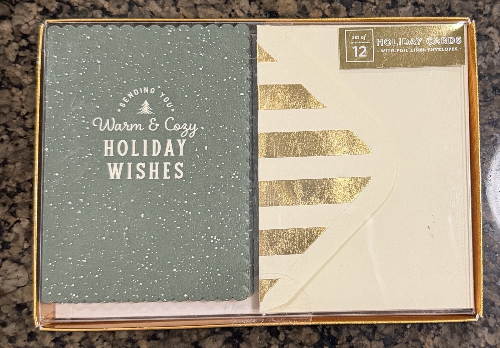 Christmas Cards 4 1/2 X 3 1/2 12 Cards