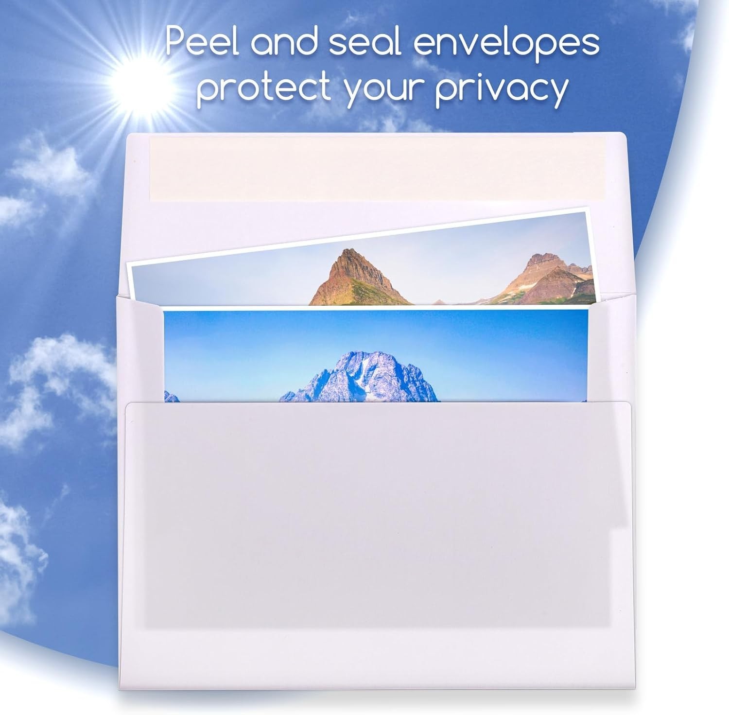 A2 Envelopes Self Seal 500 Pack – 4-3/8 x 5-3/4 White Invitation Envelopes Bu…