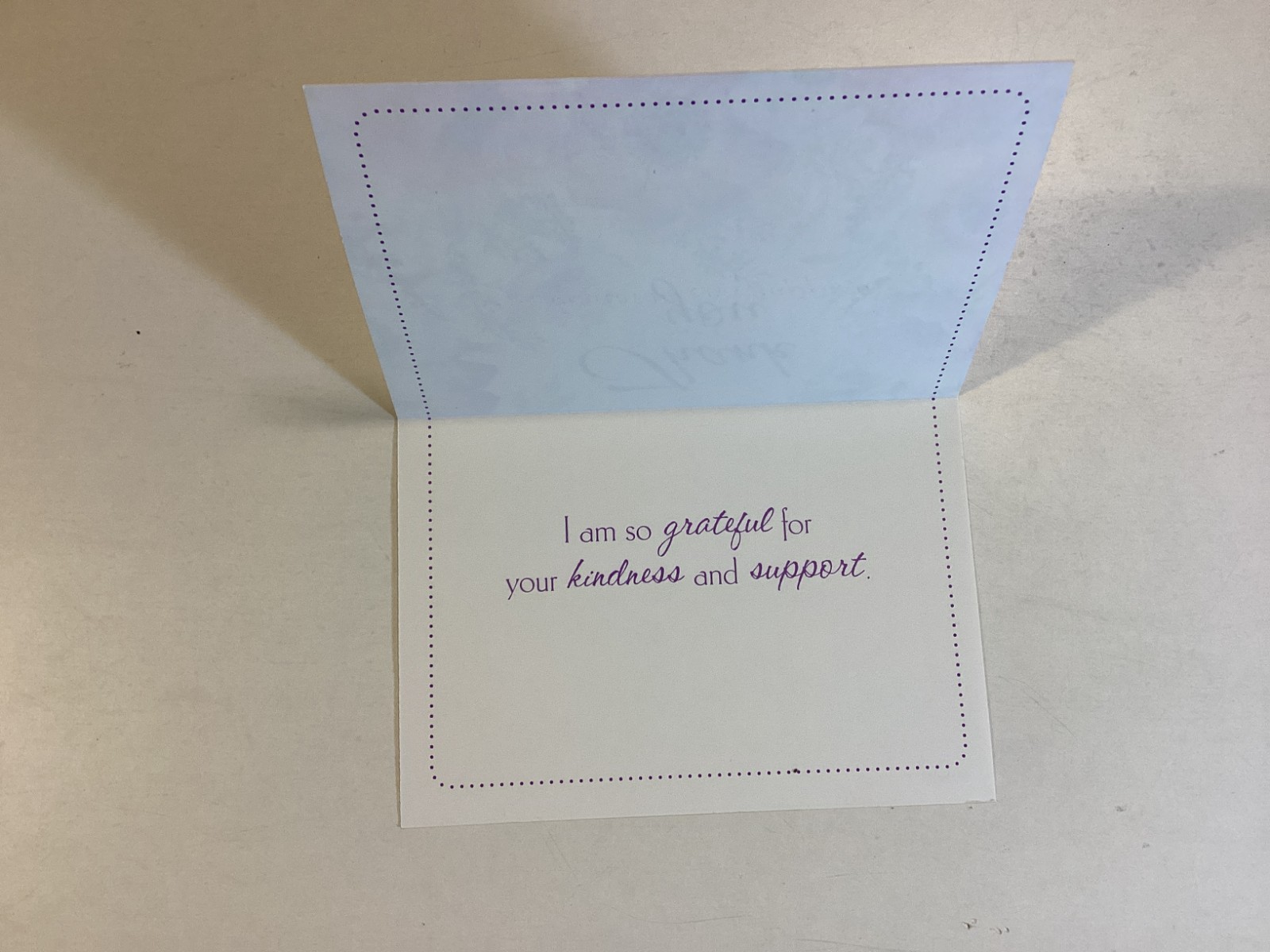 Thank You Card Flowers 5″ X 3-1/2″ with Matching Envelope