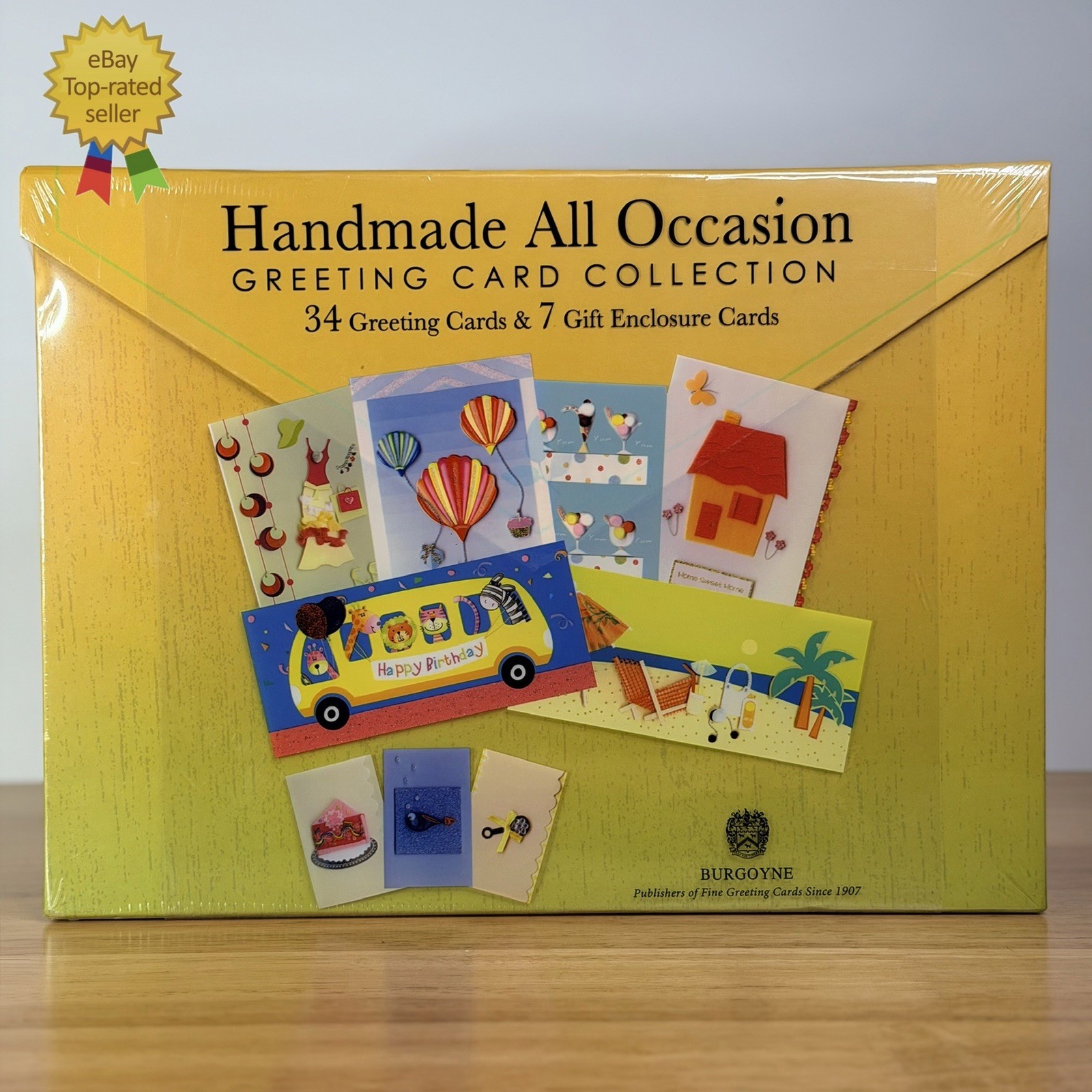 NEW Burgoyne Handmade All Occasion Greeting Card Collection 41 Cards ⚠️SEALED