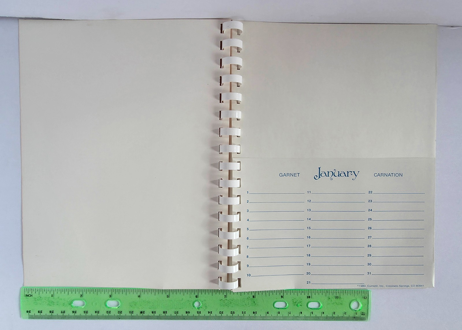 New 1985 The Birthday Reminder Book Current inc. Pocket Card Organizer