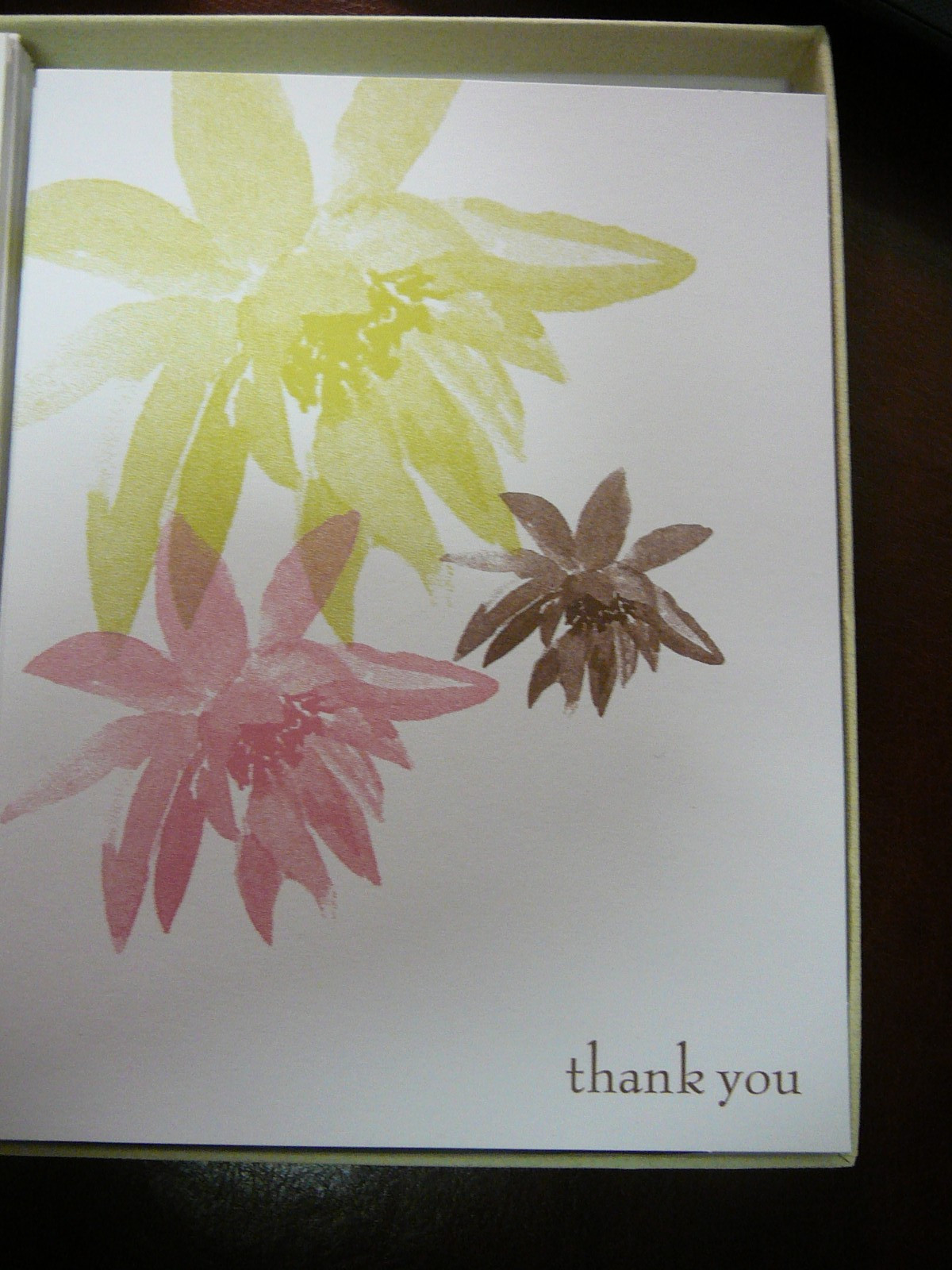 15 Anna Griffin Fall / Autumn Leaf Thank You cards and Envelopes