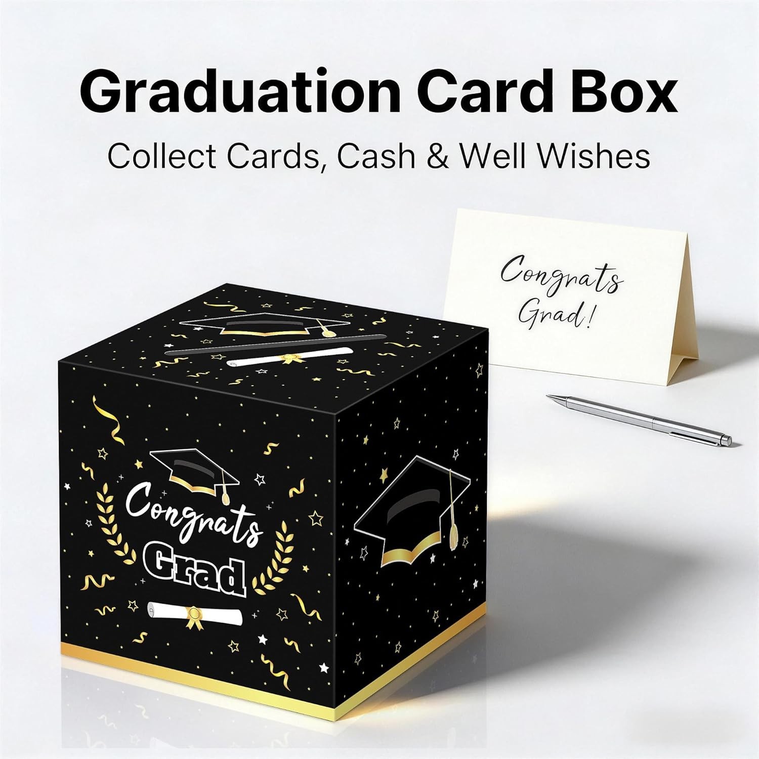 Large Foldable Graduation Card Box for Class of 2026