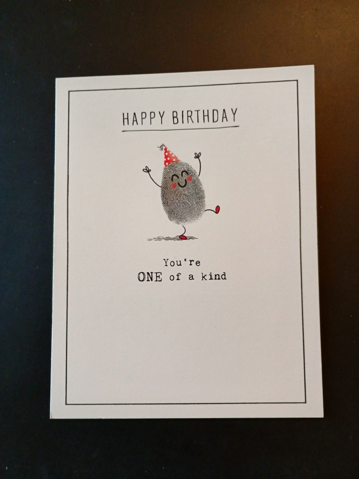 Funny Birthday Card ~ Notions ~ Smaller Card 5″ x 4″