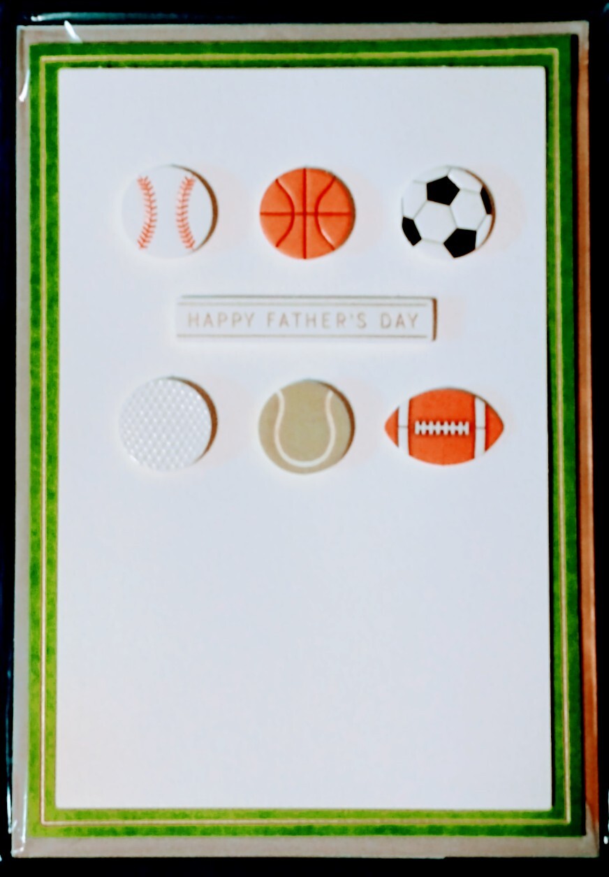 All Star Dad Father’s Day Sports Card ~ Hallmark Signature