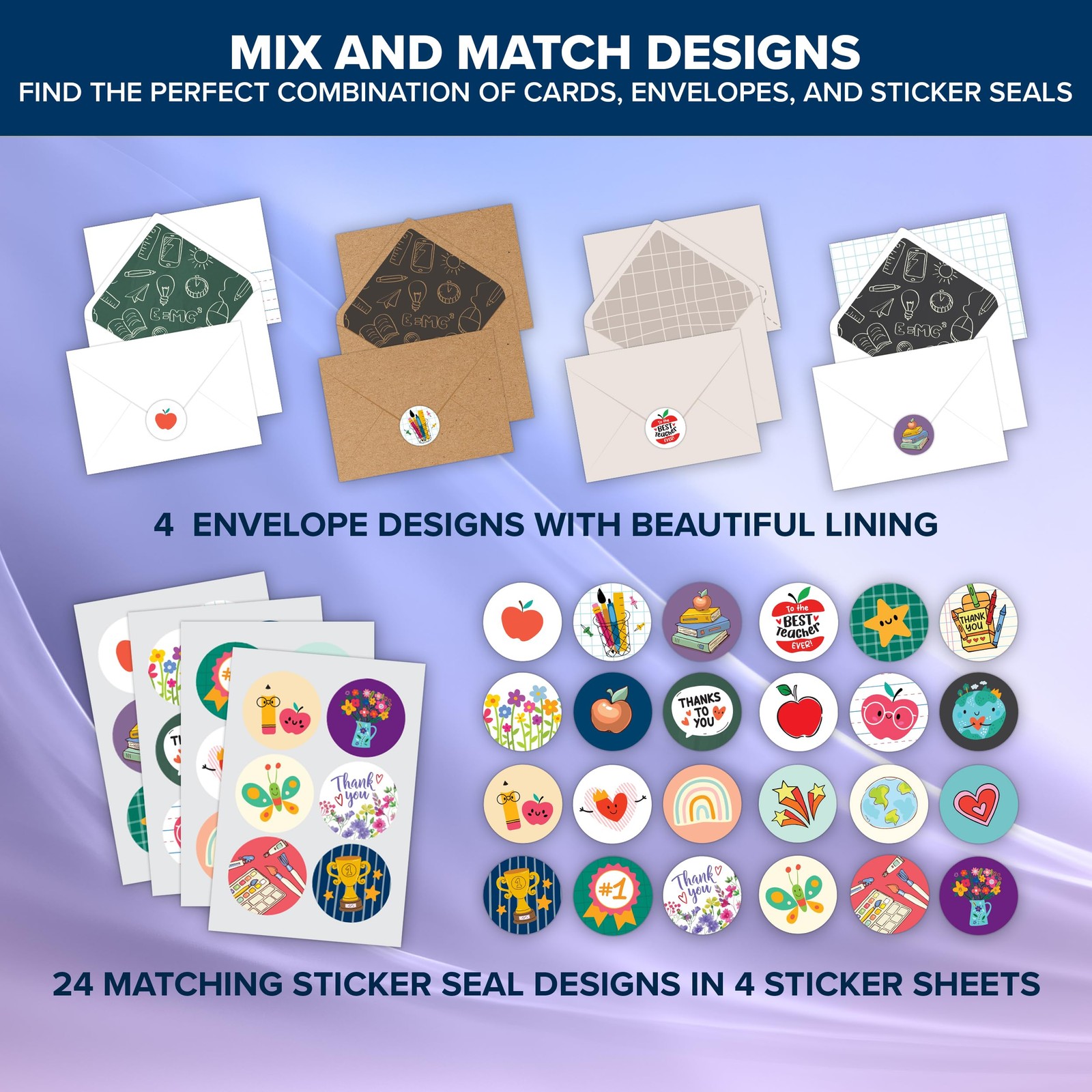 24 Pack Sympathy Cards with Envelopes Set to Support Friends and Family 4×6 Inch