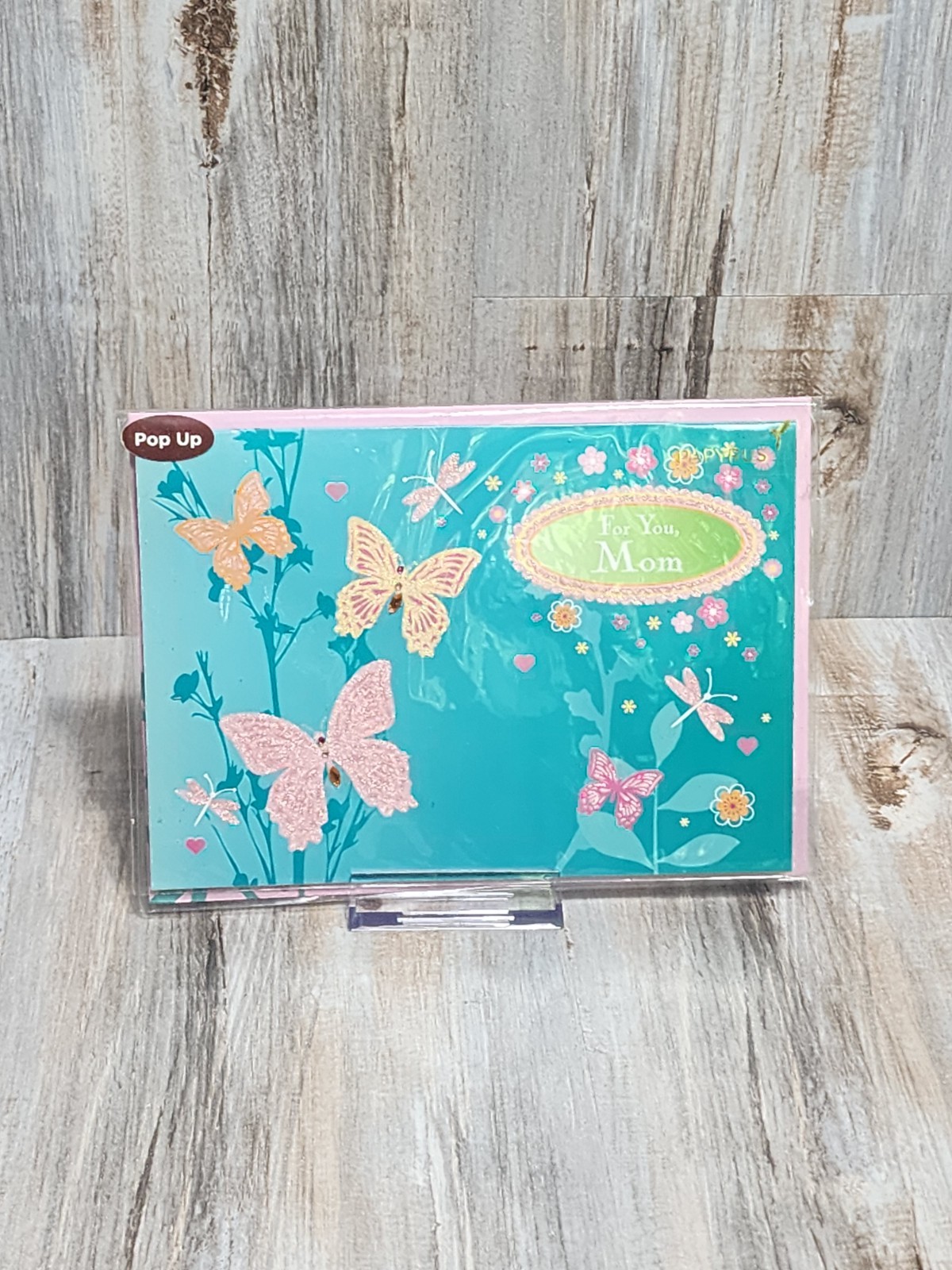Papyrus Glitter Beaded Hilary Yafai Pop Up Mother’s Day Card