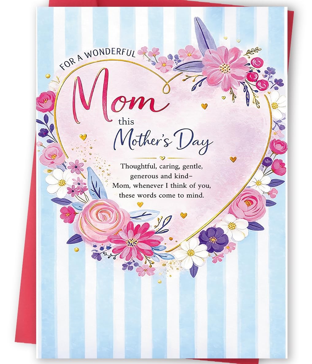 Funny Mother’s Day Gifts for Mom from Daughter Son, Sweet Mother’s Day Card for