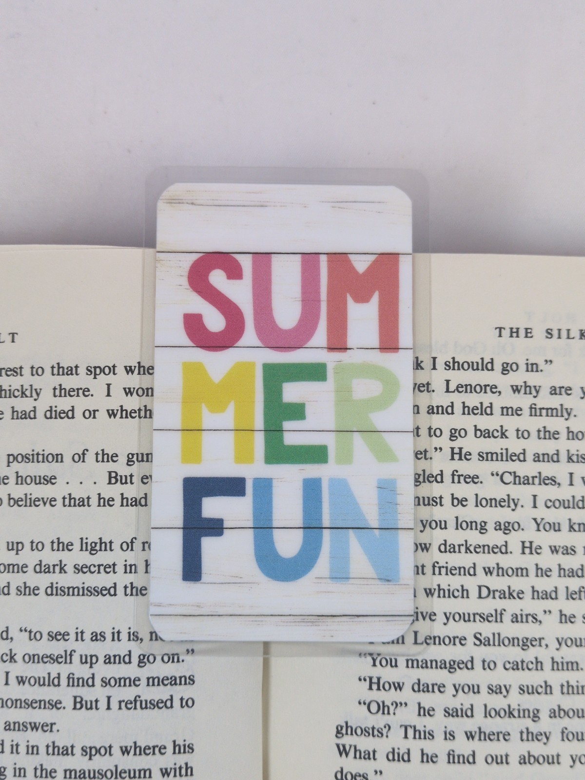 Echo Park Paper Sun Kissed Laminated MINI Bookmark – SUMMER FUN